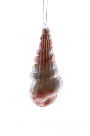 Pink Hanging Seashell Ornament