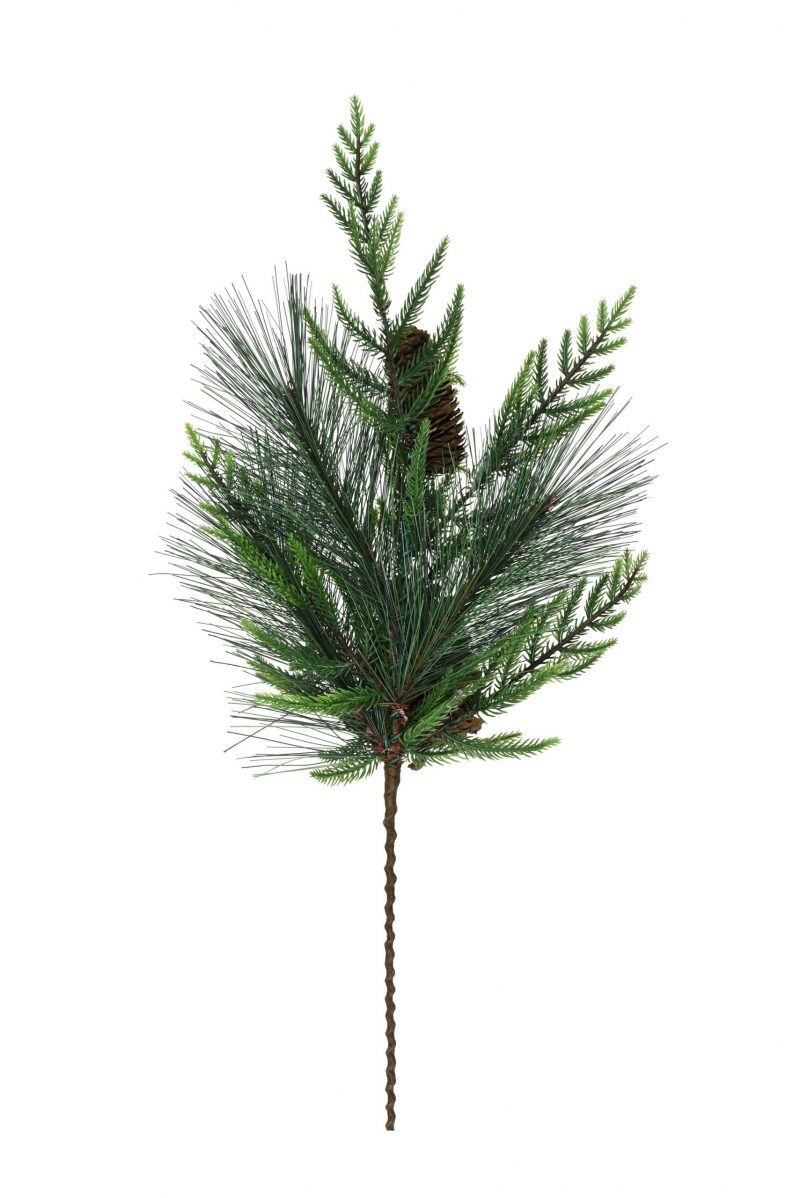 Dark Green Scottish Pine Spray - Image 3