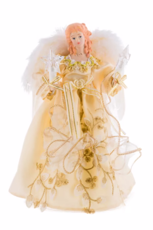 Ivory 10-Light Angel Tree Topper