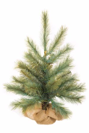 Gold Pine LED Christmas Tree
