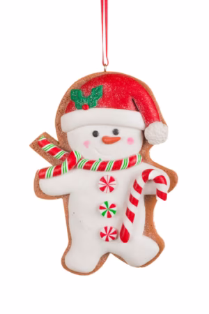 White Snowman Ornament