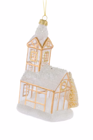 Gold Chapel Ornament