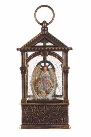 Bronze Lantern Snow Globe