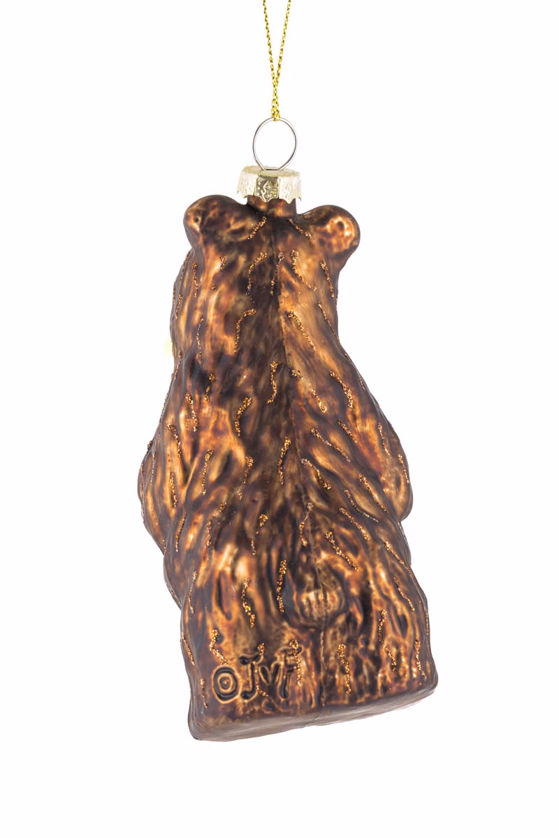 Chestnut Bear Ornament - Image 2