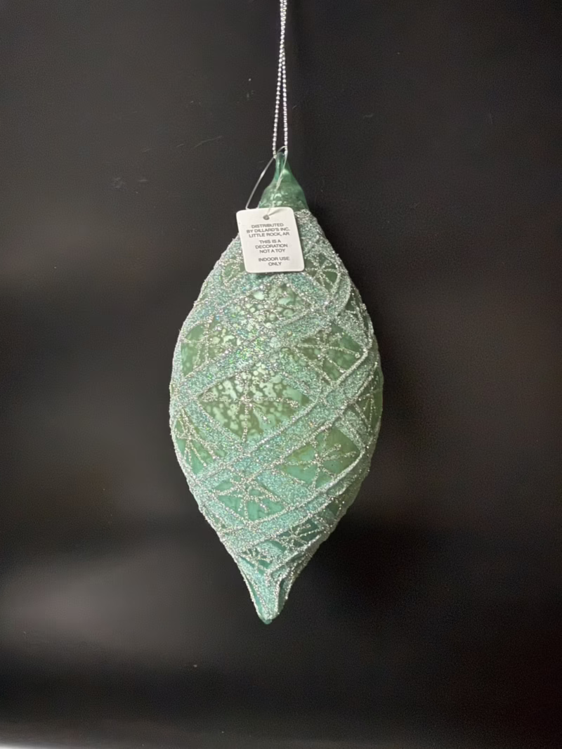 Mint Finial Ornament