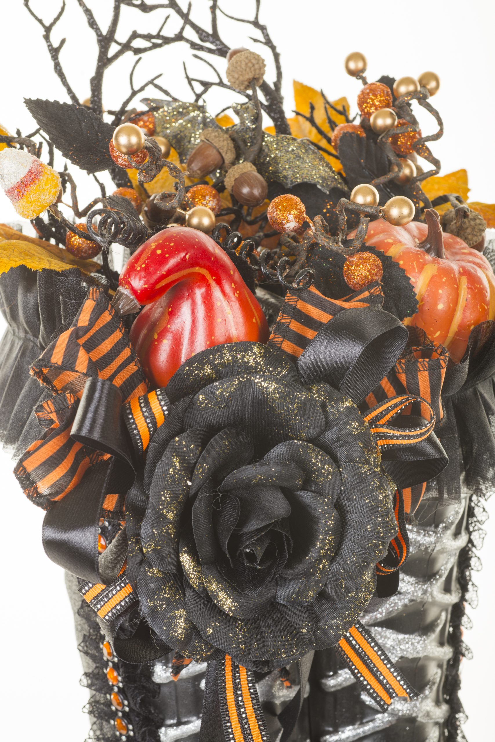 Black Witch Boots With Spider - Image 7