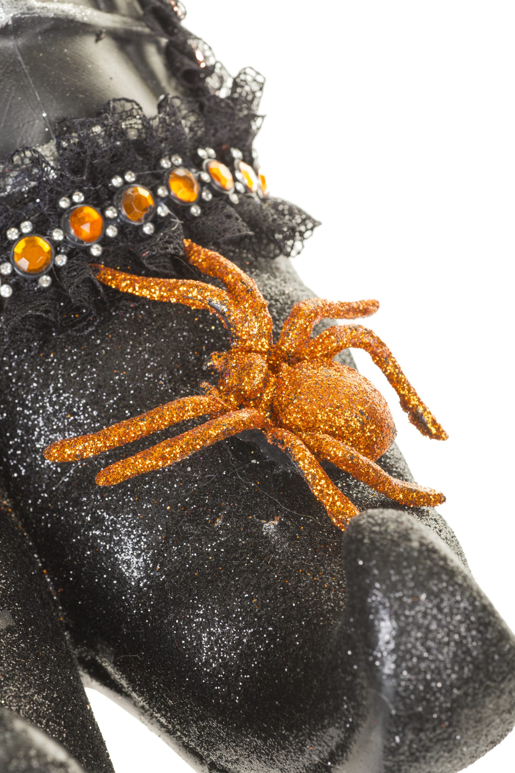 Black Witch Boots With Spider - Image 8