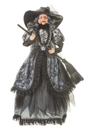 Black Witch With Lacey Dress