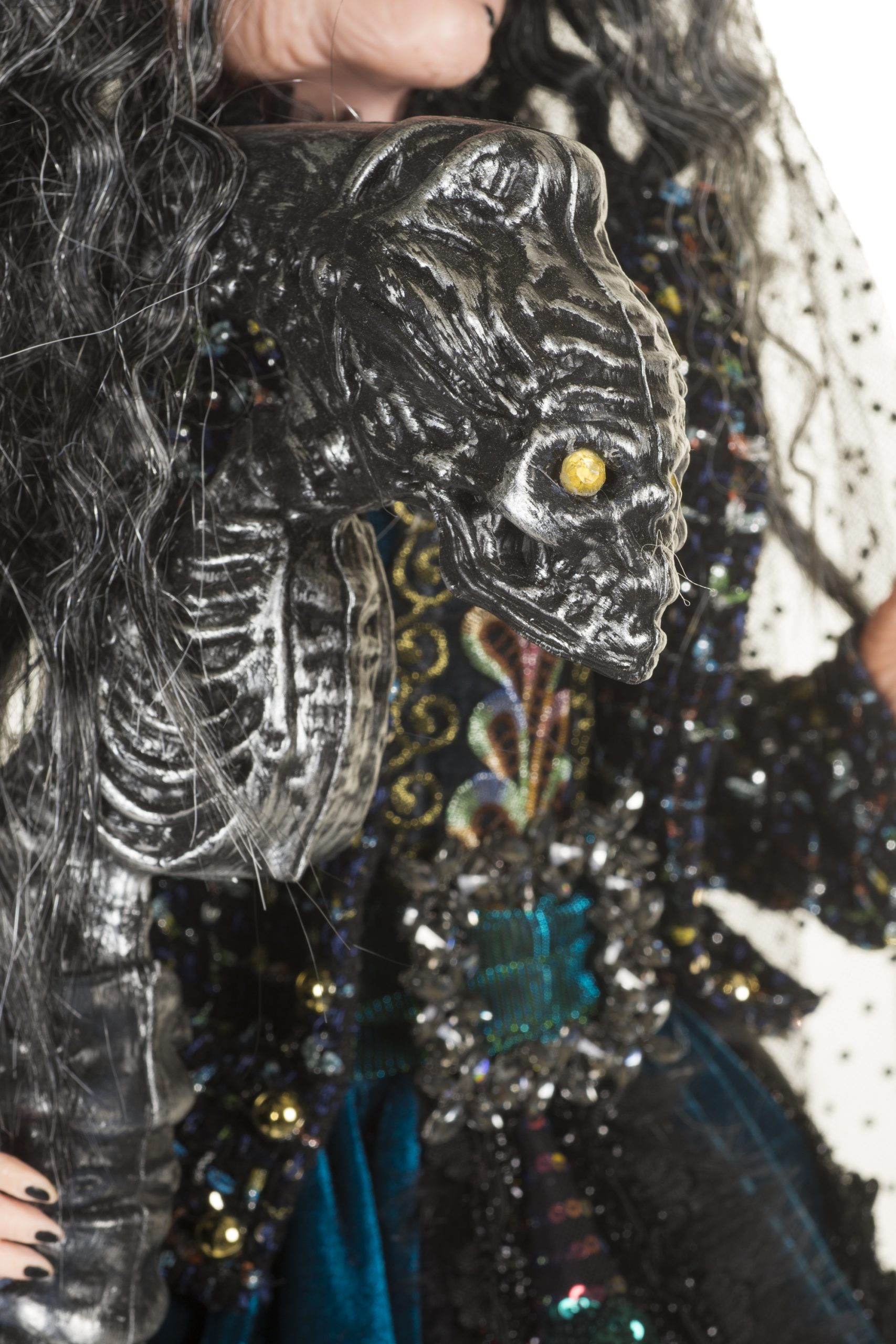 Turquoise Spooky Witch With Alien Wand - Image 7