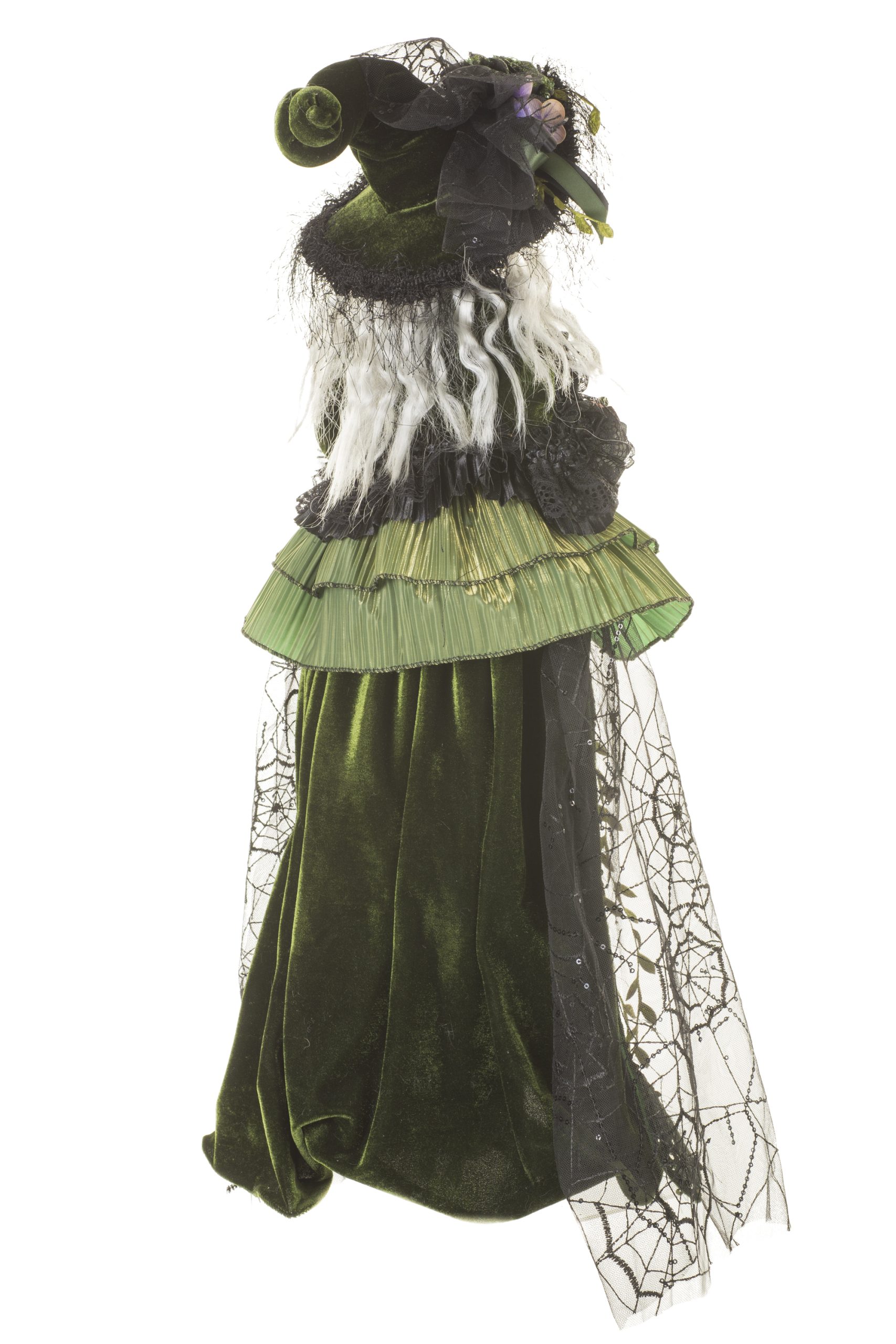 Green Witch With Broom - Image 4