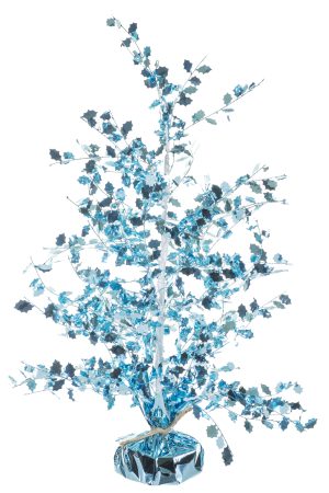 Table-top Green Mixed Tree With Gold Decorations