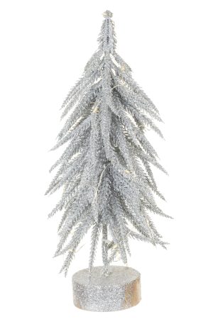 Table-top Silver LED Accent Tree