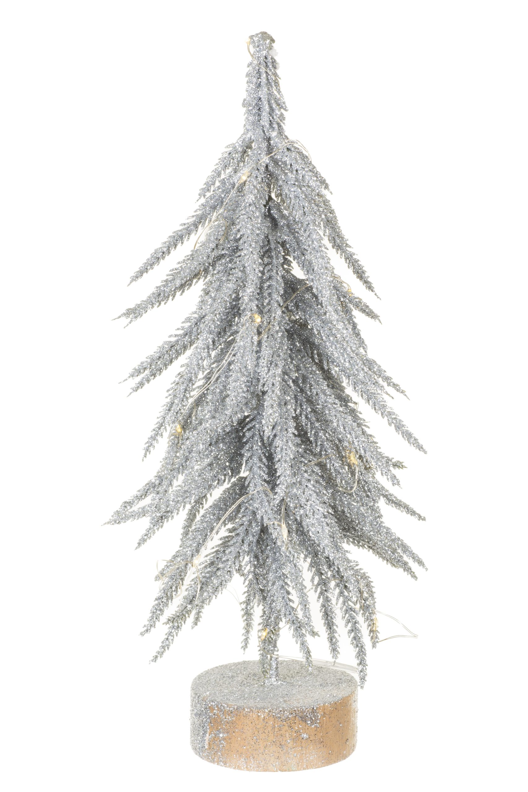 Table-top Silver LED Accent Tree - Image 2