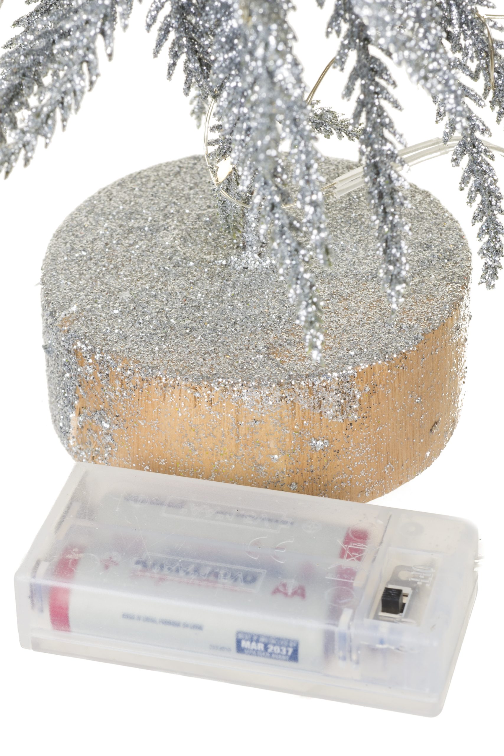 Table-top Silver LED Accent Tree - Image 5