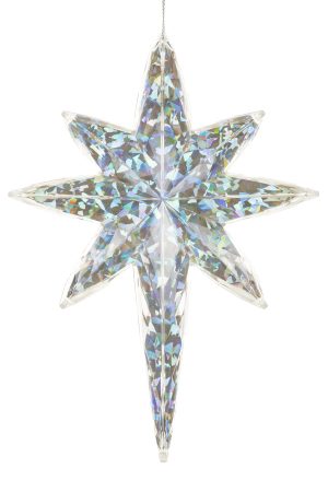 Iridescent Star Tree Topper Christmas Tree Topper