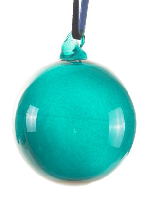 Turquoise Bauble Ornament