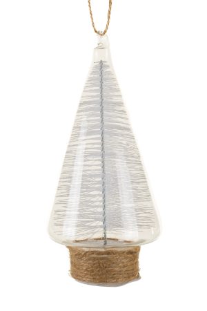 Clear Tree Ornament  With Clear Case