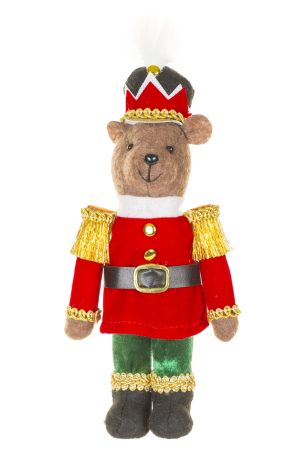 Red Nutcracker Bear