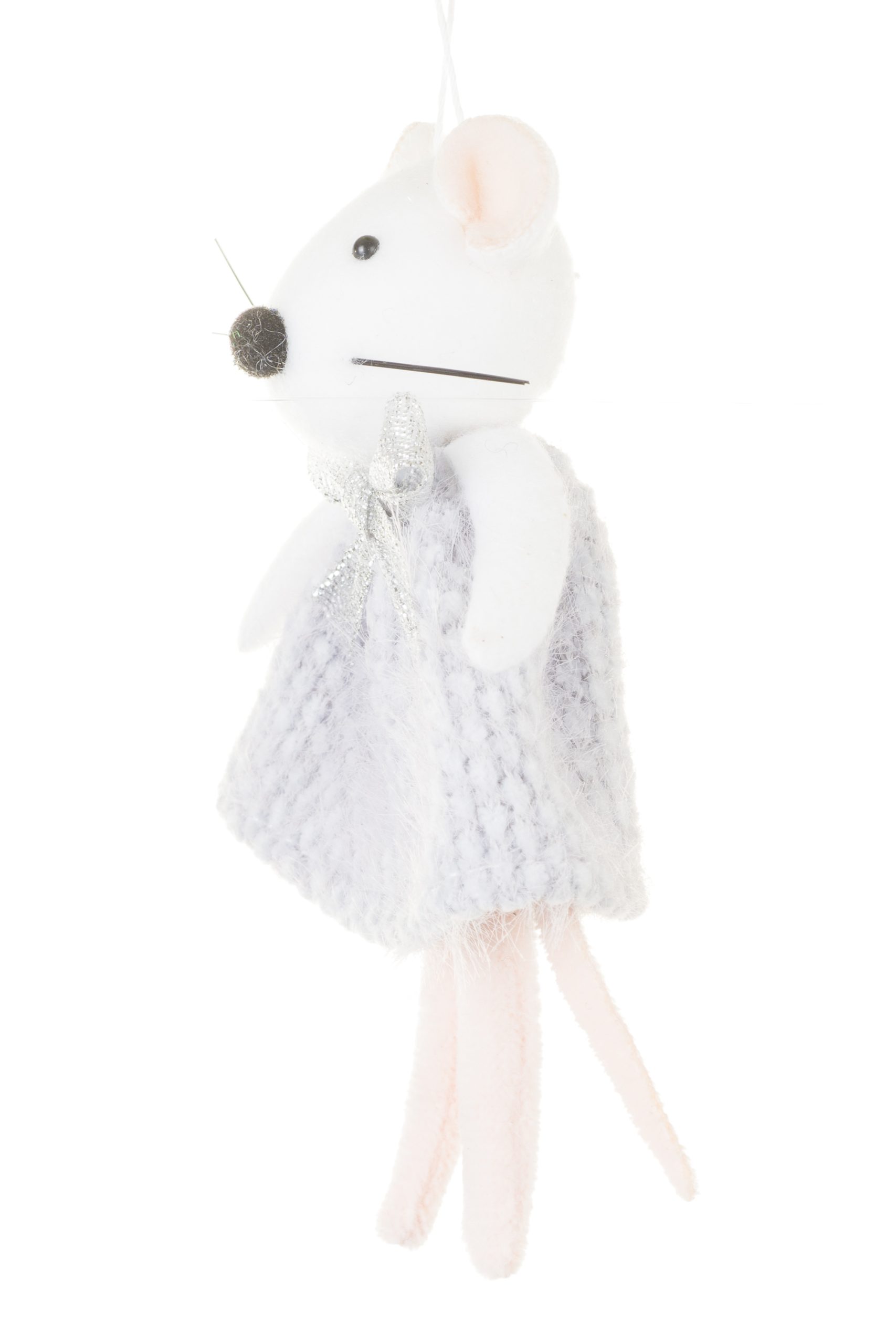 White Mouse Ornament - Image 3