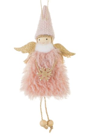 Baby Pink Angel Ornament