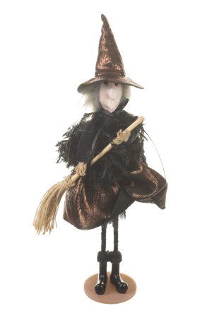Black Witch Doll With Witch Hat