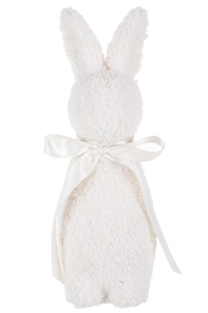 White Rabbit With Bowtie Ribbon