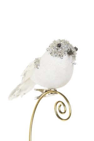 Clip-On White Dove Ornament