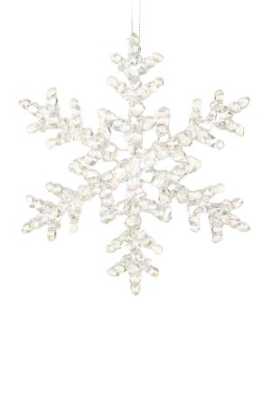 Iridescent Snowflake Ornament