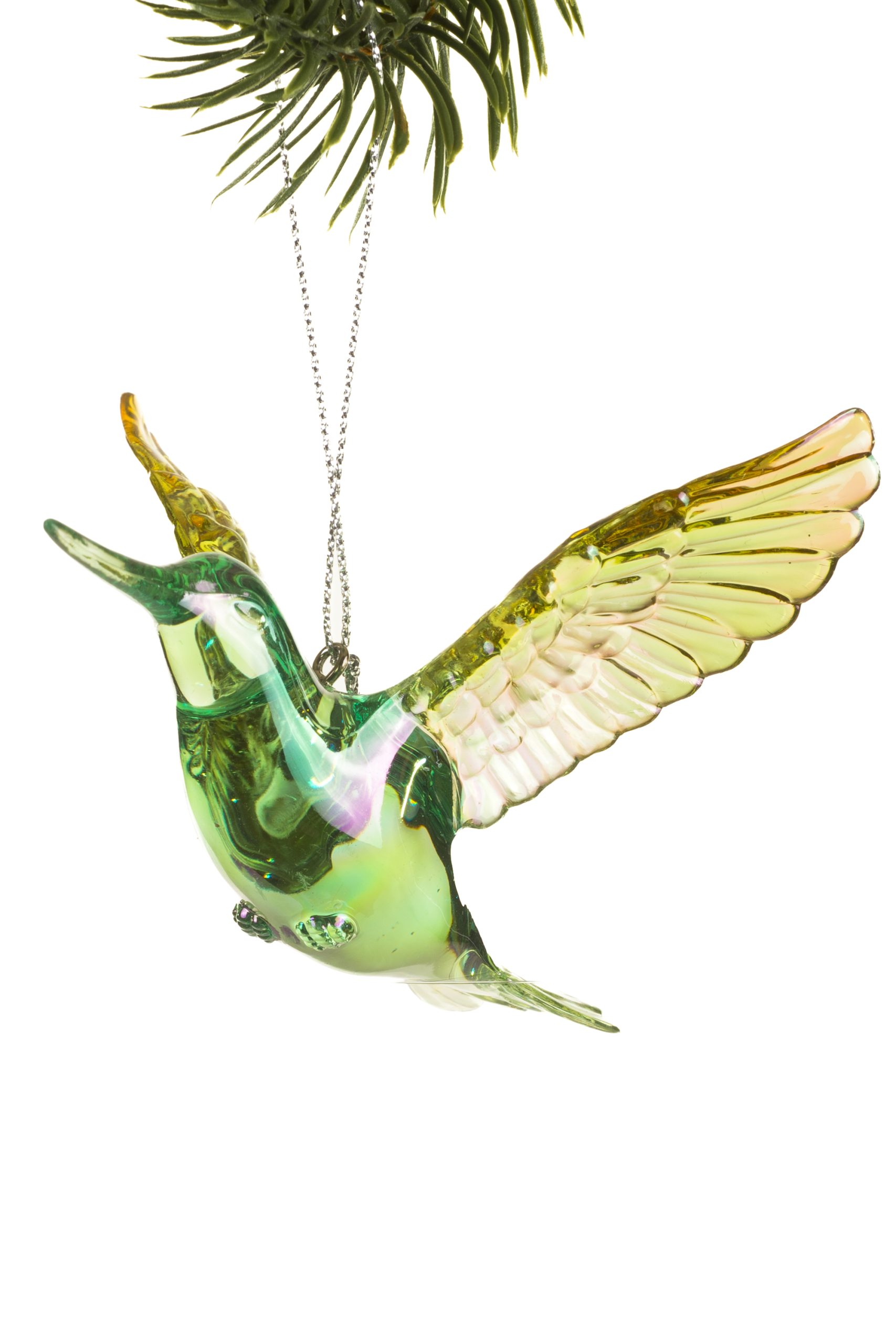 Green Hummingbird Ornament - Image 2