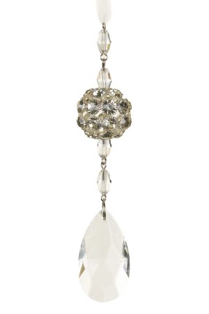 Clear Icicle Drop Ornament