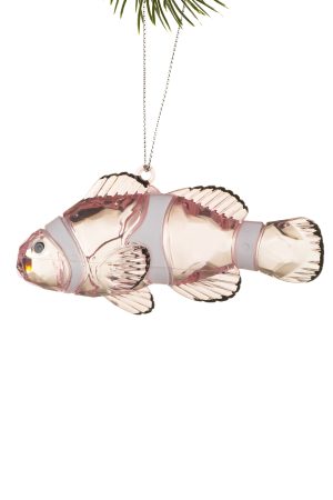 Pink Clownfish Ornament