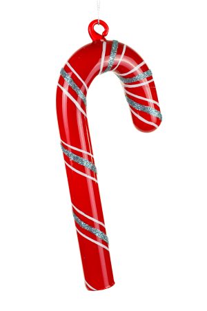 Red Candy Cane Ornament