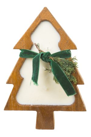 Umber Balsam And Berries Tree Candle
