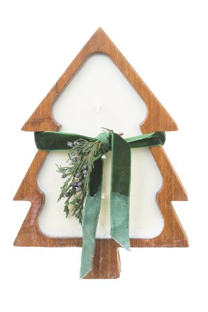 Umber Cranberry Pomegranate Tree Candle