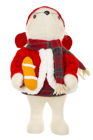 Red Precious Mouse With Pastry