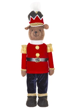 Red Nutcracker Bear