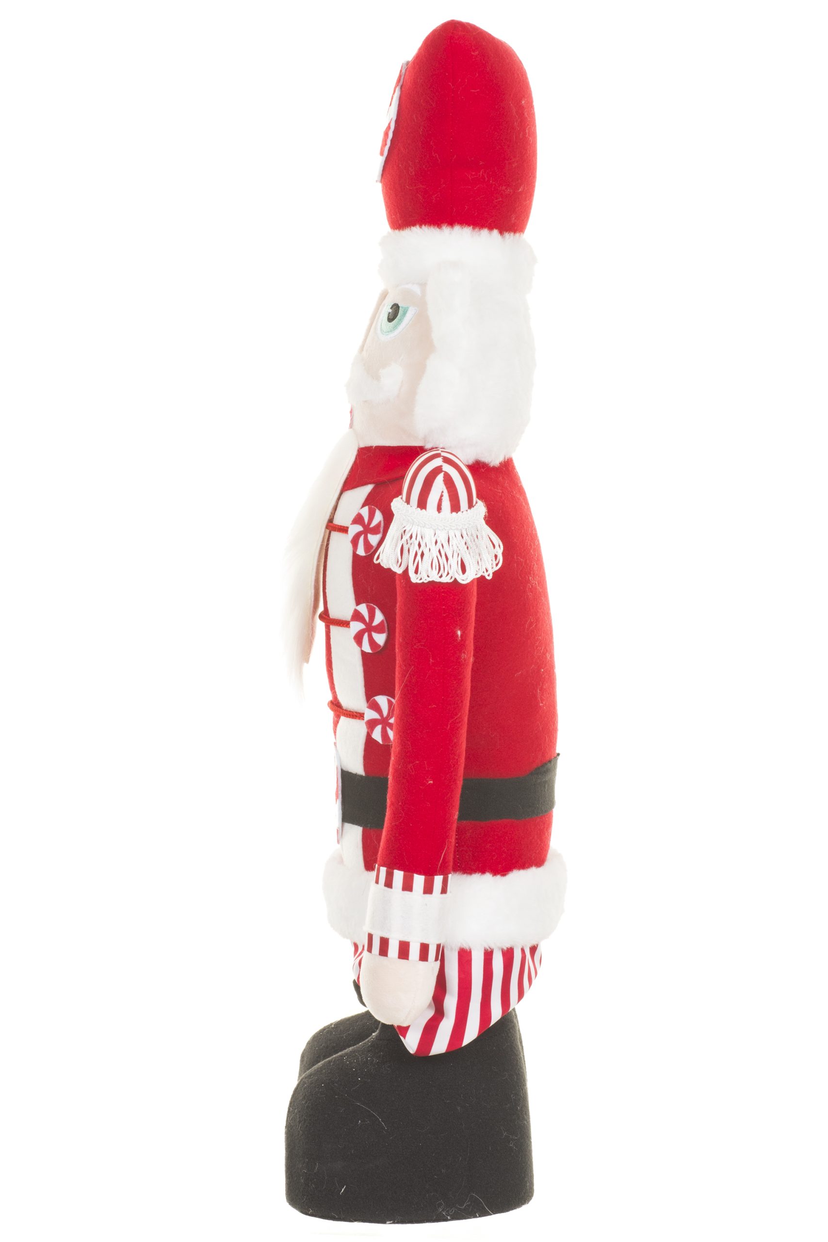 Extendable Red Nutcracker With Peppermints - Image 2