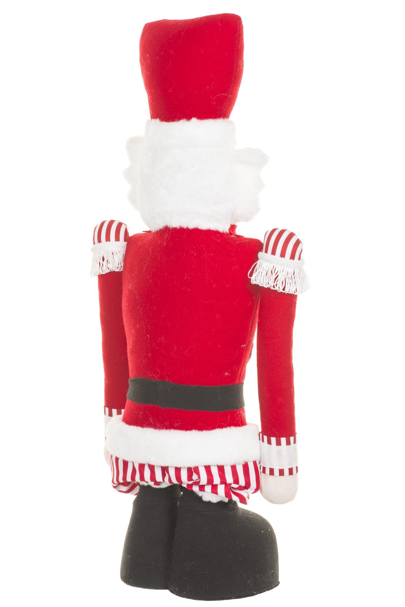 Extendable Red Nutcracker With Peppermints - Image 3