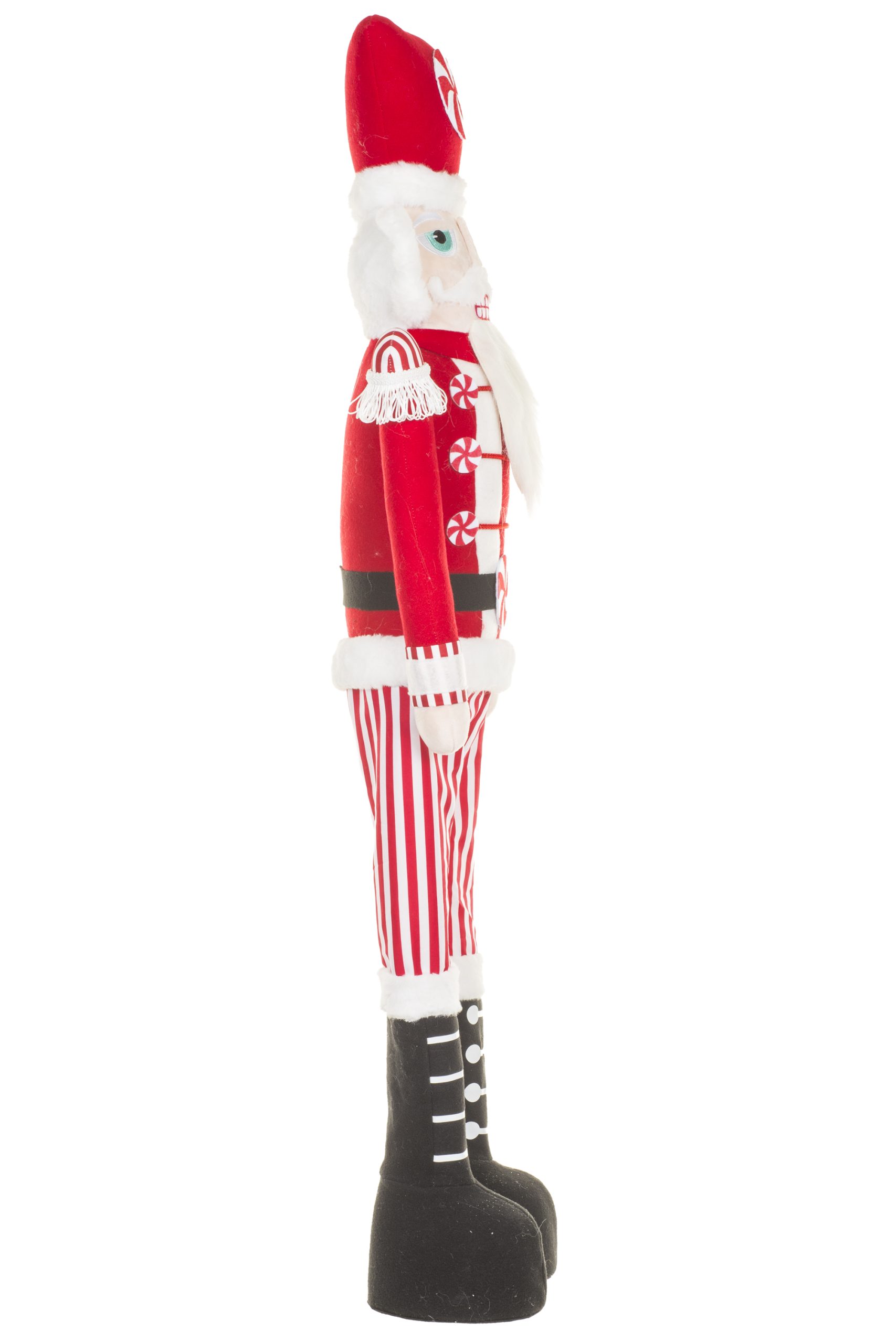 Extendable Red Nutcracker With Peppermints - Image 9