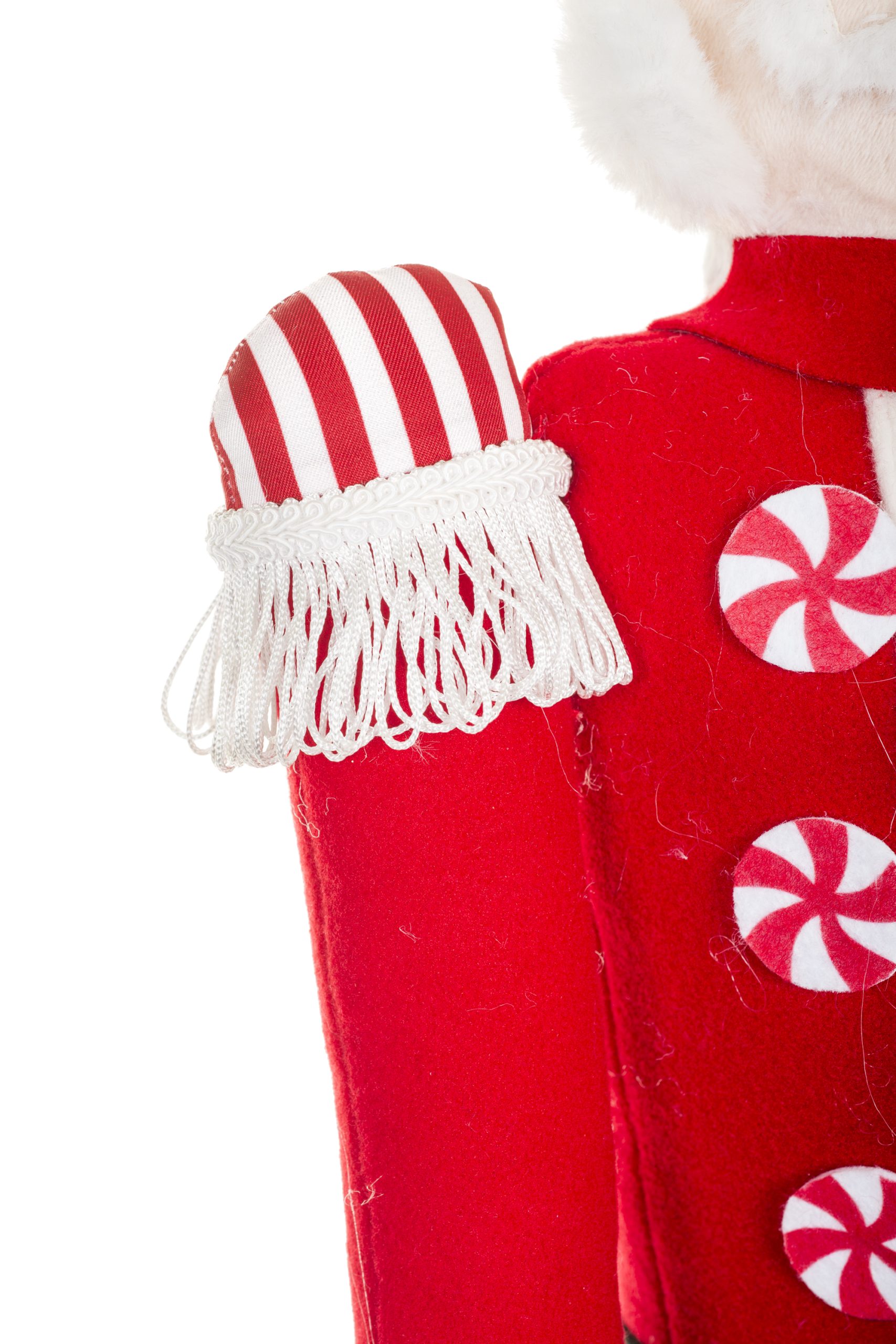 Extendable Red Nutcracker With Peppermints - Image 11
