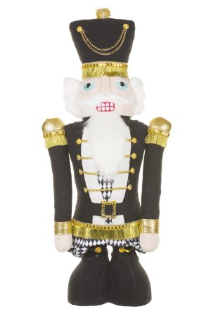 Extendable Gold Nutcracker With Gold Accents