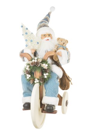 Blue-Gray Tricyle Santa