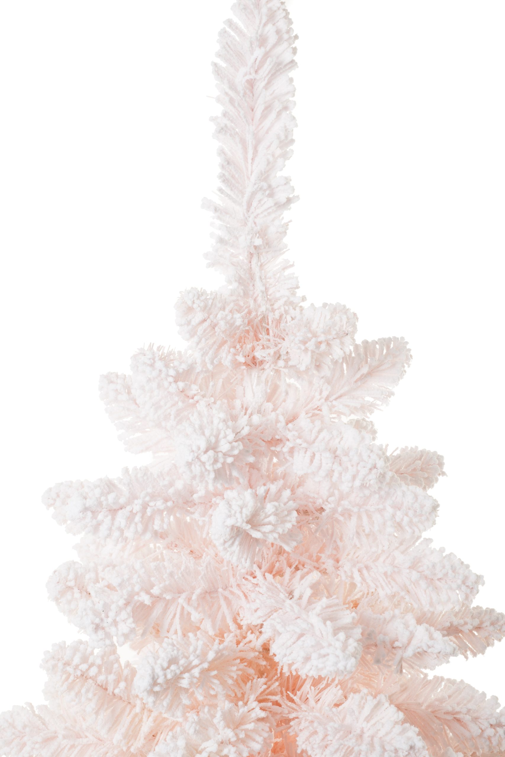 Pastel Pink Caanan Fir LED Tree With Poseable Branches - Image 5