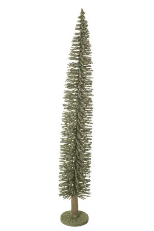 Table-top Green Fraser Fir Articial Tree Tree With Light Snow Glitter Accents